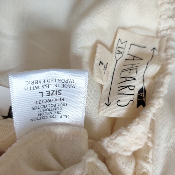 Pac Sun L.A.‎ Hearts crop lace bra style top creme - Picture 8 of 8